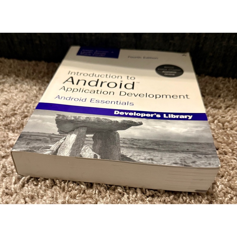 Addison-Wesley Introduction to Android Application Development 4th Ed White - Picture 6 of 6
